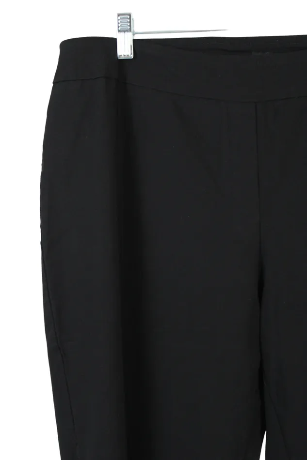 Zac Rachel Rings Zac Rachel Black Stretch Capri Pant 18
