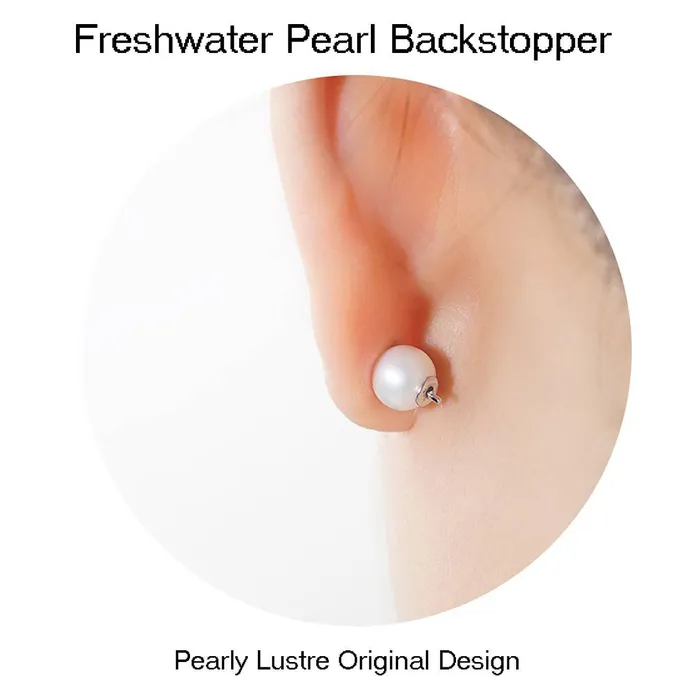 New Yorker Freshwater Pearl Earrings WE00236 Pearly Lustre Earrings