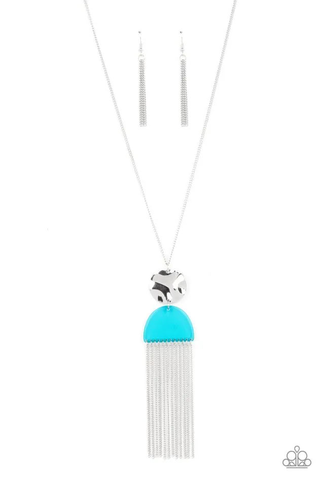 Necklaces Paparazzi Jewelry Paparazzi Necklace Color Me Neon Blue Necklaces Paparazzi Jewelry Paparazzi Necklace Color Me Neon Blue