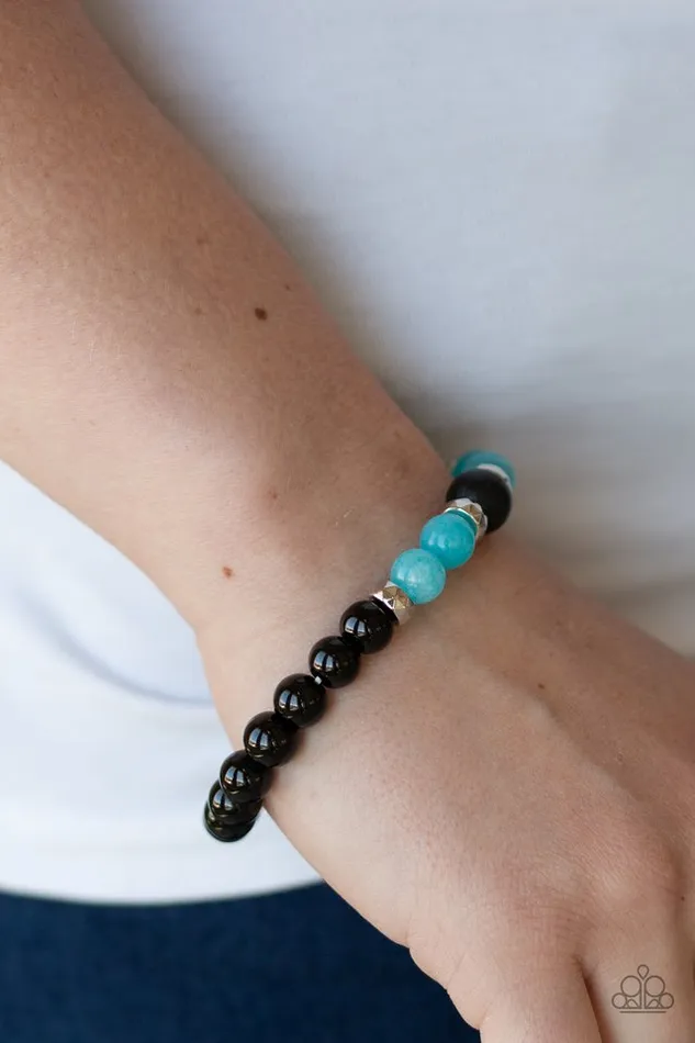 Paparazzi Bracelet Super Serene Blue Paparazzi Jewelry Bracelets