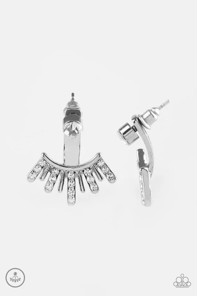 Paparazzi Jewelry Earrings Paparazzi Earrings Diva Dynamite White