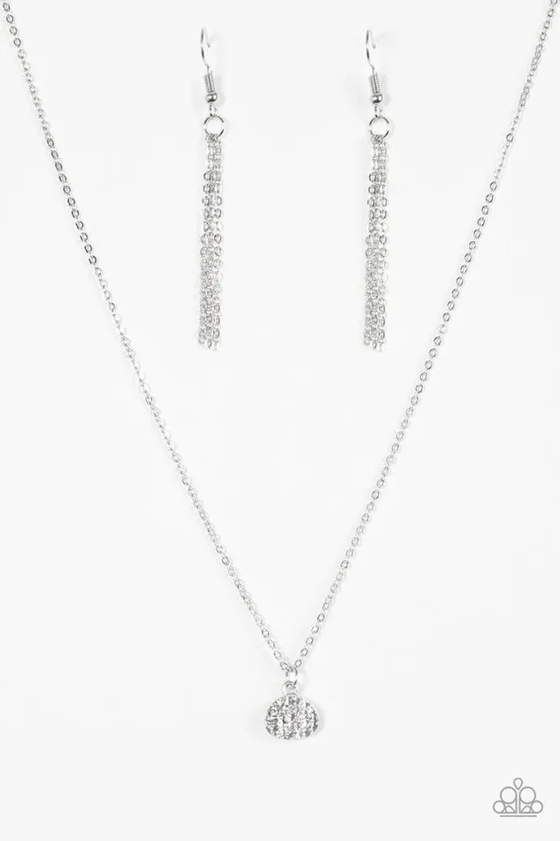 Paparazzi Jewelry Necklaces Paparazzi Necklace Diamond Debonair White