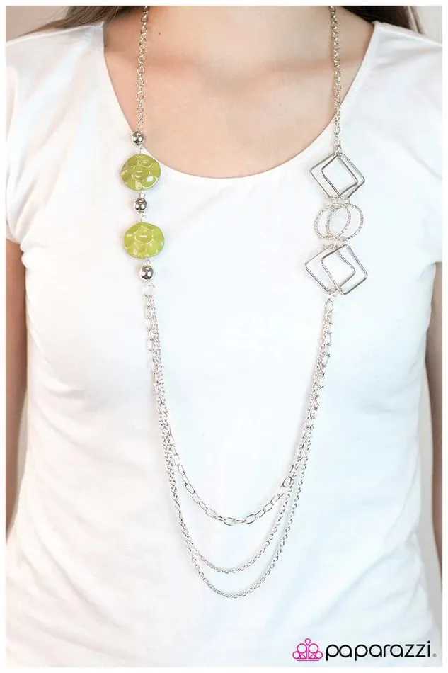 Paparazzi Jewelry Necklaces Paparazzi Necklace In Anticipation Green