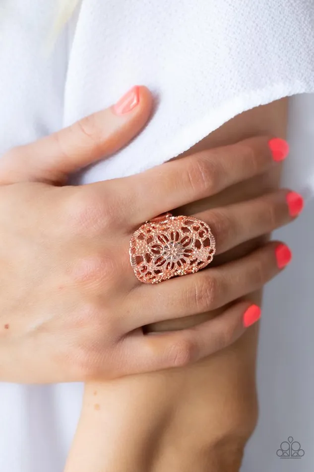 Paparazzi Jewelry Paparazzi Ring Mandala Grove Copper Rings