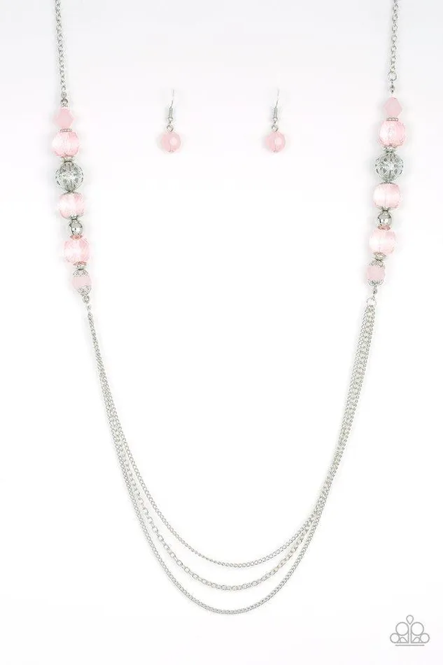 Paparazzi Necklace Native New Yorker Pink Paparazzi Jewelry Necklaces