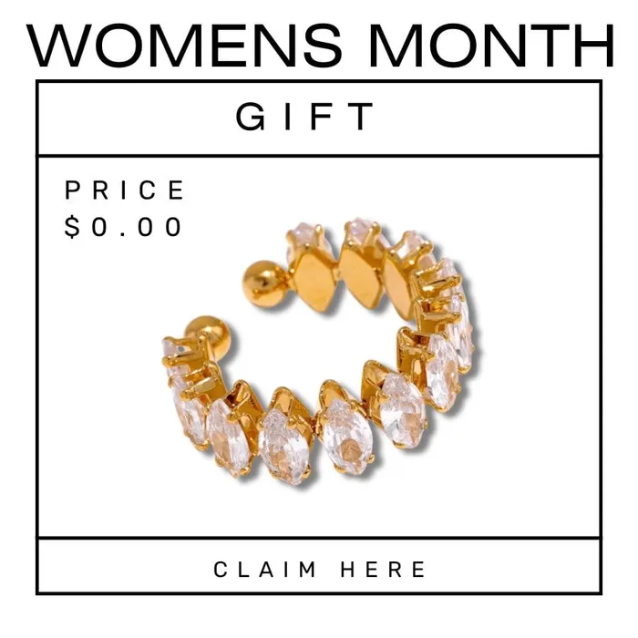 Diamond with GoldPlated Ring Mabel Love Co Rings