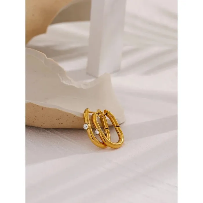 Earrings Mabel Love Stainless Steel Geometric Earrings