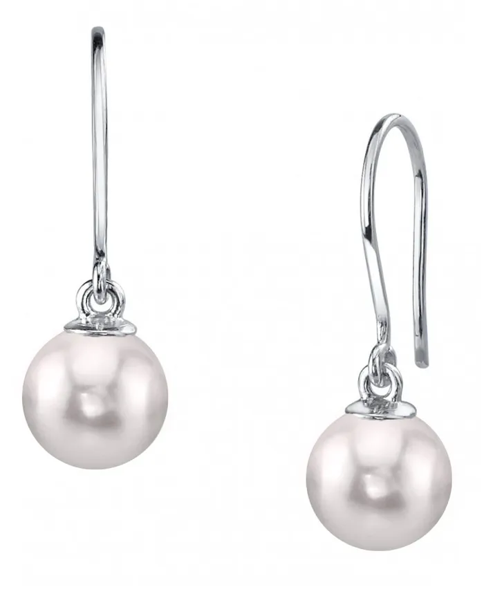 Earrings SPT White Akoya Pearl Linda Earrings