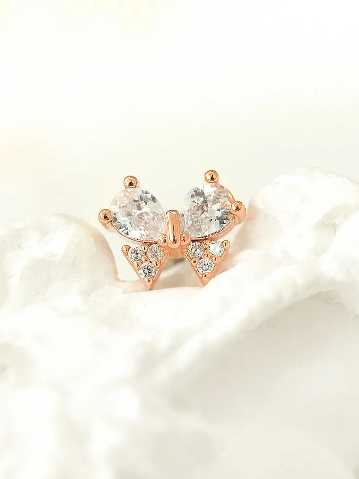 Ribbon cubic Cartilage earring MinimalBijoux Earrings