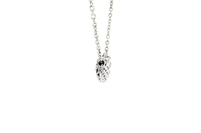 Samuel B Necklaces Balinese Swirl Heart Necklace