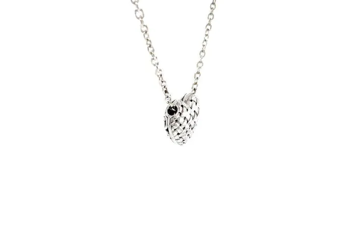 Samuel B Necklaces Balinese Swirl Heart Necklace