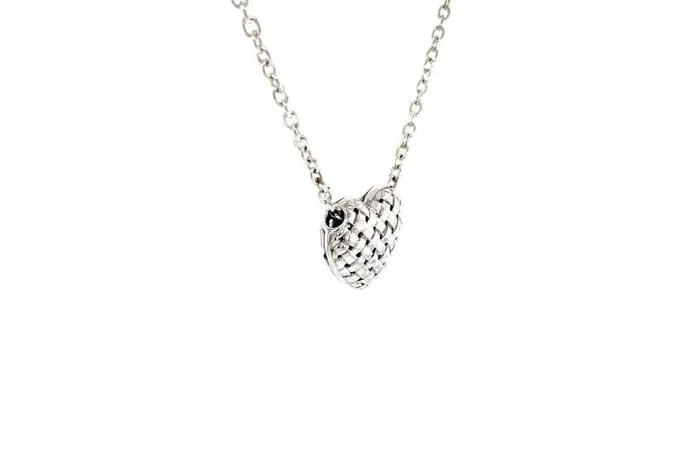 Samuel B Necklaces Balinese Swirl Heart Necklace