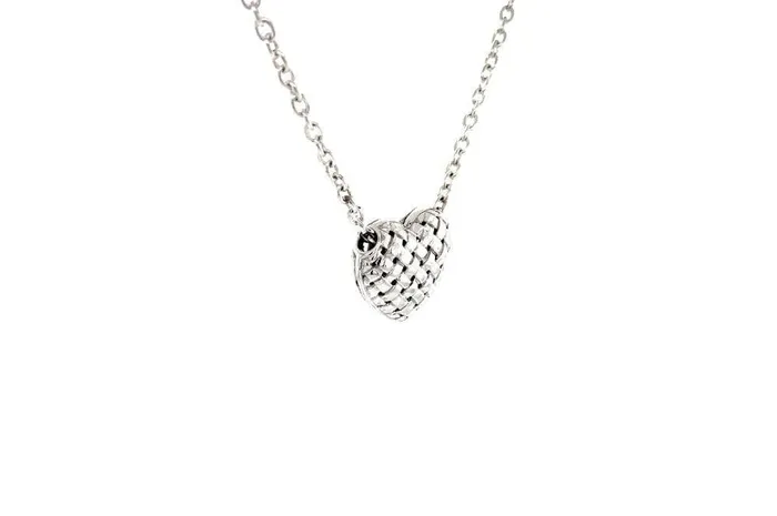 Samuel B Necklaces Balinese Swirl Heart Necklace