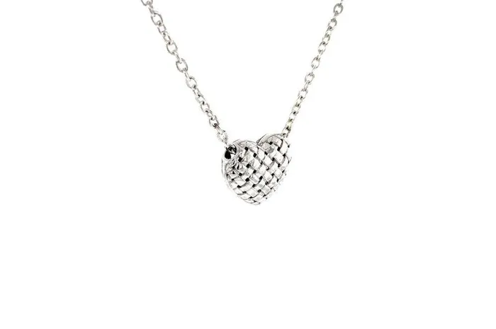 Samuel B Necklaces Balinese Swirl Heart Necklace