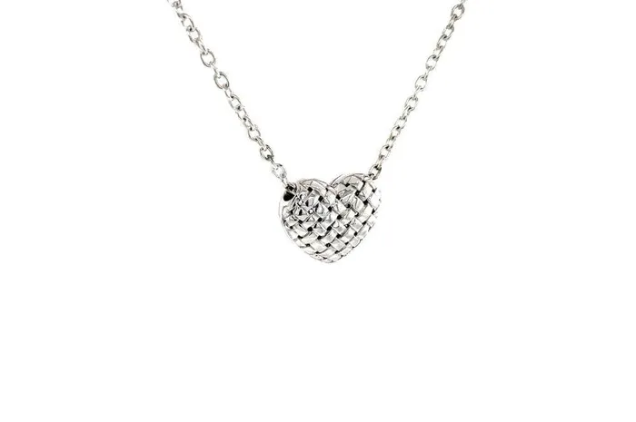 Samuel B Necklaces Balinese Swirl Heart Necklace