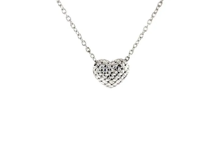 Samuel B Necklaces Balinese Swirl Heart Necklace