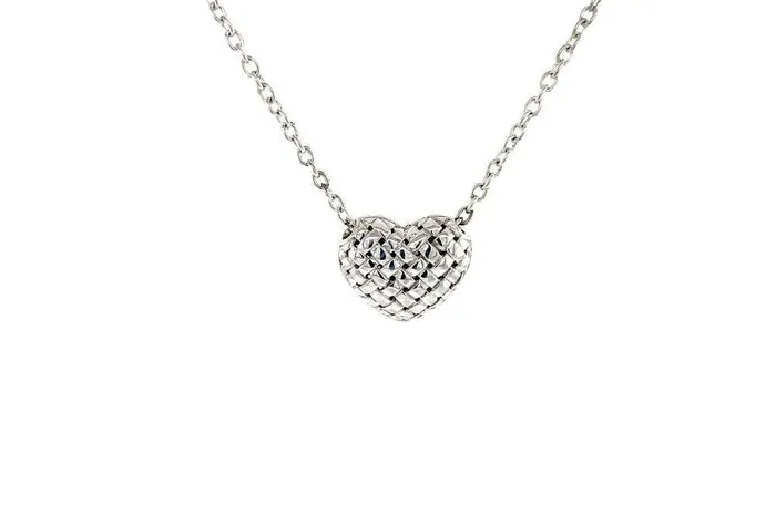 Samuel B Necklaces Balinese Swirl Heart Necklace