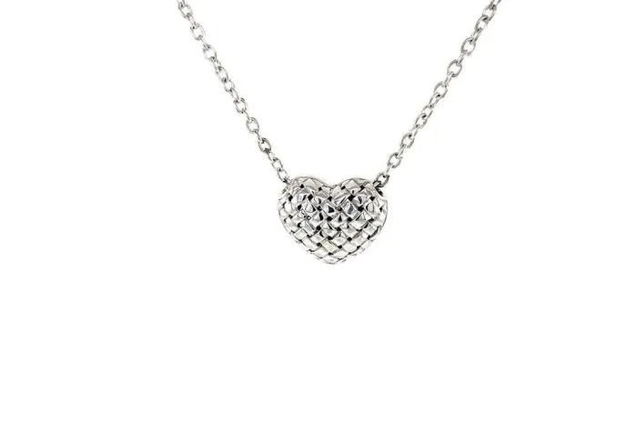 Samuel B Necklaces Balinese Swirl Heart Necklace