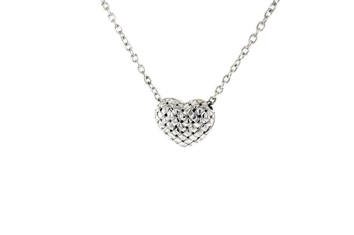 Samuel B Necklaces Balinese Swirl Heart Necklace