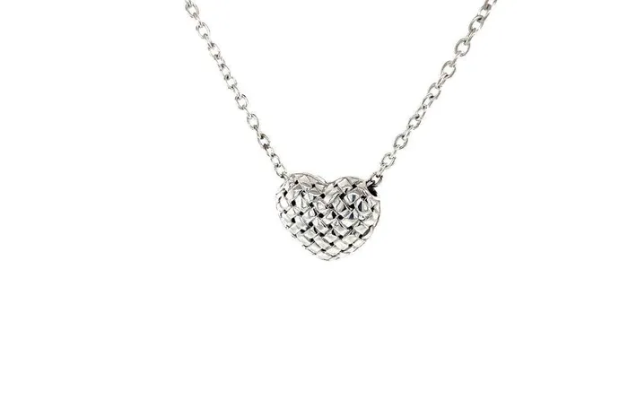 Samuel B Necklaces Balinese Swirl Heart Necklace