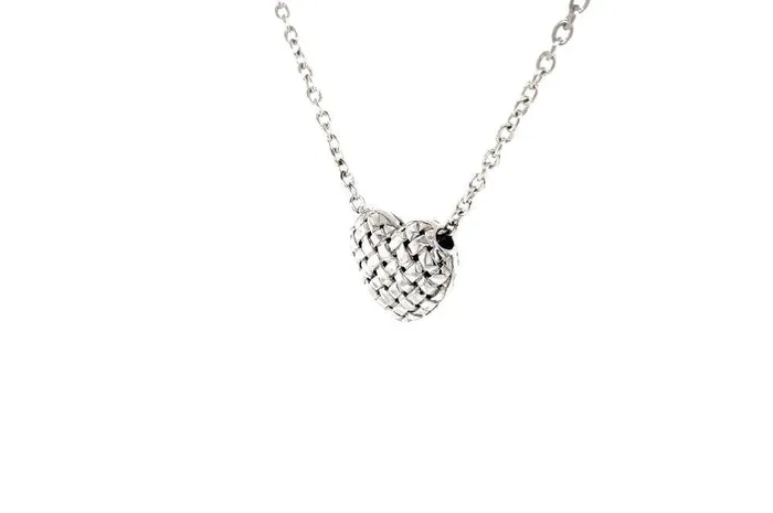 Samuel B Necklaces Balinese Swirl Heart Necklace