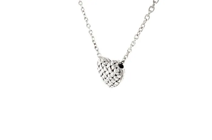 Samuel B Necklaces Balinese Swirl Heart Necklace
