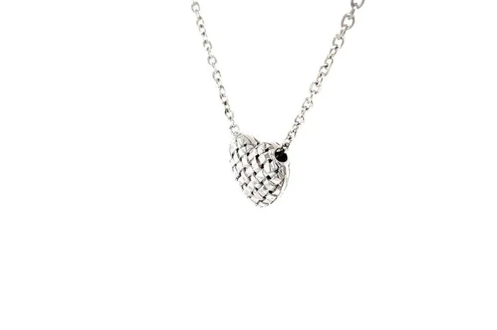 Samuel B Necklaces Balinese Swirl Heart Necklace
