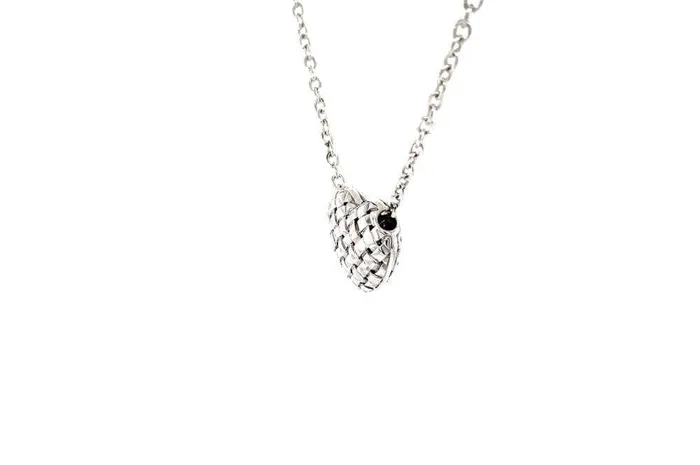 Samuel B Necklaces Balinese Swirl Heart Necklace