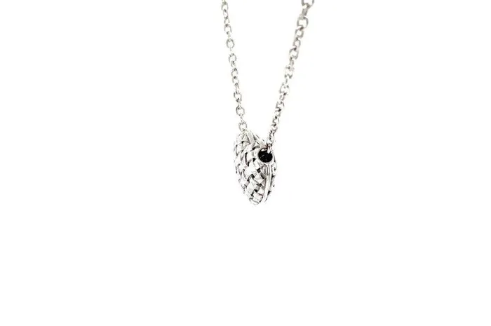 Samuel B Necklaces Balinese Swirl Heart Necklace