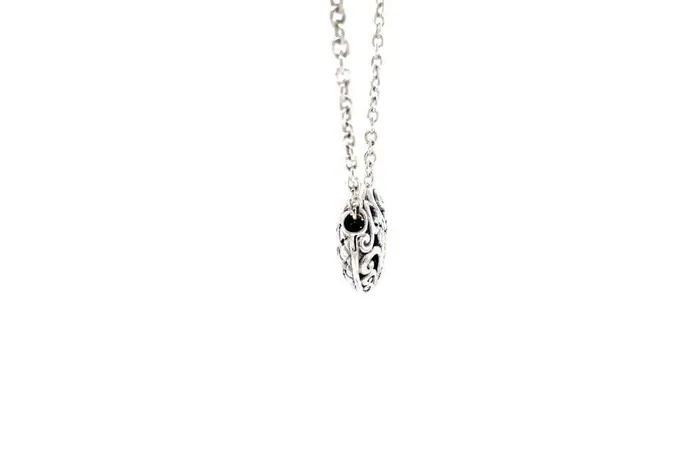 Samuel B Necklaces Balinese Swirl Heart Necklace