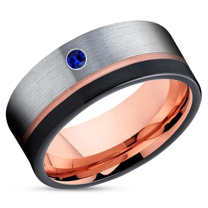 Clean Casting Jewelry Rings Black Tungsten Ring Rose Gold Wedding Ring Mans Wedding Band Black Wedding Ring Clean Casting Jewelry Rings Black Tungsten Ring Rose Gold Wedding Ring Mans Wedding Band Black Wedding Ring
