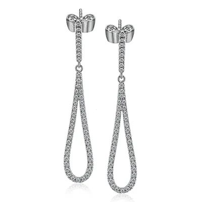 Earrings Zeghani The Minimalist Earring International Diamond Center
