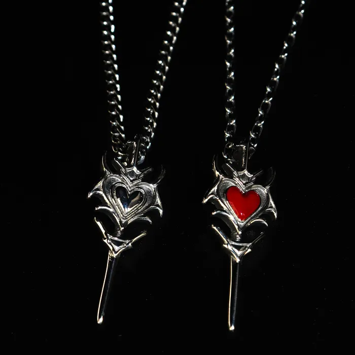 Evil Heartbreak Necklace Fashion Jewelry by Yordy Necklaces