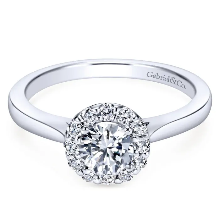 International Diamond Center Rings Gabriel Bridal Collection White Gold Halo Engagement Ring 022 ctw International Diamond Center Rings Gabriel Bridal Collection White Gold Halo Engagement Ring 022 ctw
