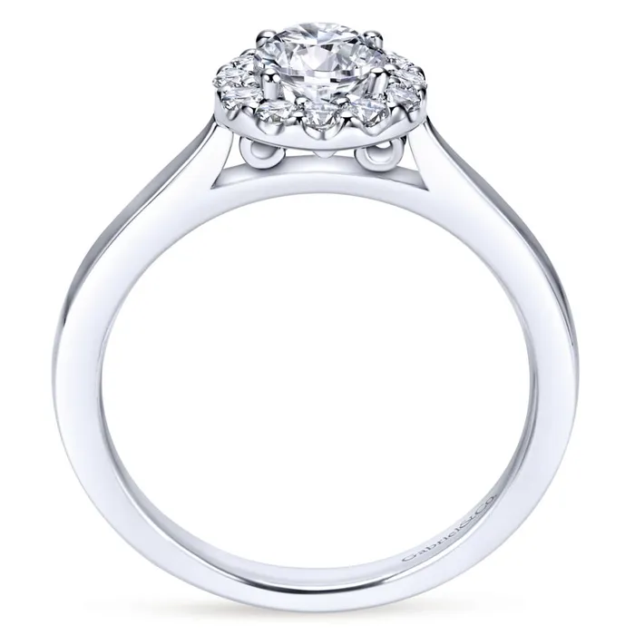 International Diamond Center Rings Gabriel Bridal Collection White Gold Halo Engagement Ring 022 ctw International Diamond Center Rings Gabriel Bridal Collection White Gold Halo Engagement Ring 022 ctw