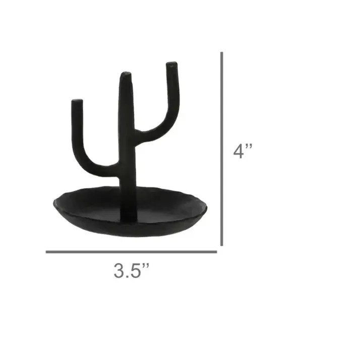 Iron Cactus Ring Dish HomArt Rings