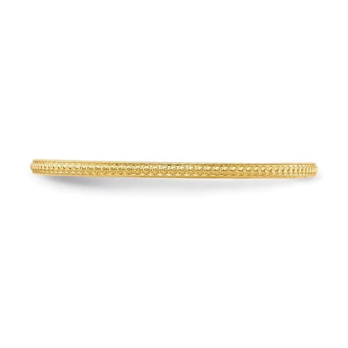 14K Gold 12mm Bead Stackable Band STK18120Y Stackable Expressions Rings 14K Gold 12mm Bead Stackable Band STK18120Y Stackable Expressions Rings