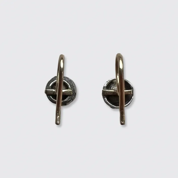 21stfinds Victorian RoseCut Diamond Solitaire Earrings Earrings
