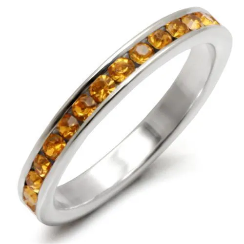 35147 HighPolished 925 Sterling Silver Ring with Top Grade Crystal in Topaz Alamode Rings 35147 HighPolished 925 Sterling Silver Ring with Top Grade Crystal in Topaz Alamode Rings