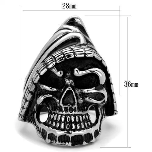 Alamode Rings TK2056 High polished no plating Stainless Steel Ring with No Stone