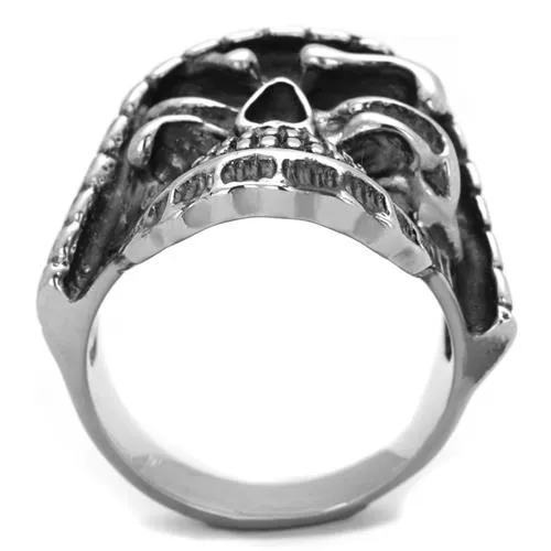 Alamode Rings TK2056 High polished no plating Stainless Steel Ring with No Stone