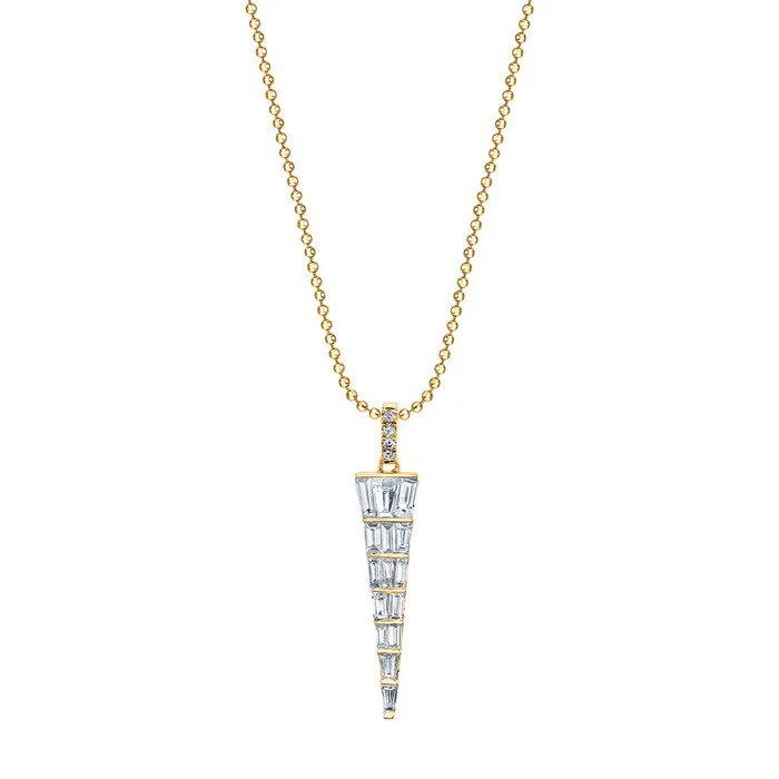anitako LARGE BAGUETTE DAGGER NECKLACE Necklaces