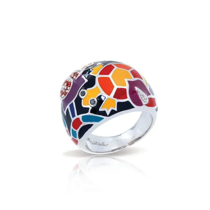 Belle Etoile Rings Belle Etoile Galapagos Ring Black