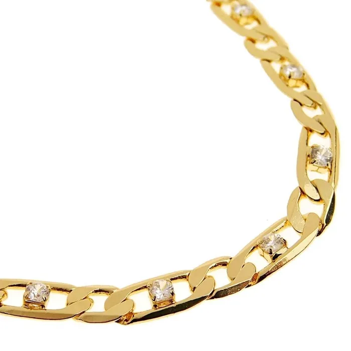Bling Cartel Admin Figaro Link Iced Gold Finish Chain Choker Necklace 16 Necklaces Bling Cartel Admin Figaro Link Iced Gold Finish Chain Choker Necklace 16 Necklaces
