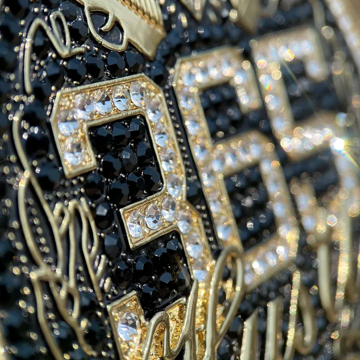 Bling Cartel PreStyled Sets 14K Gold Finish 365 Hustle Jumbo Pendant Iced Medallion Bling Cartel PreStyled Sets 14K Gold Finish 365 Hustle Jumbo Pendant Iced Medallion