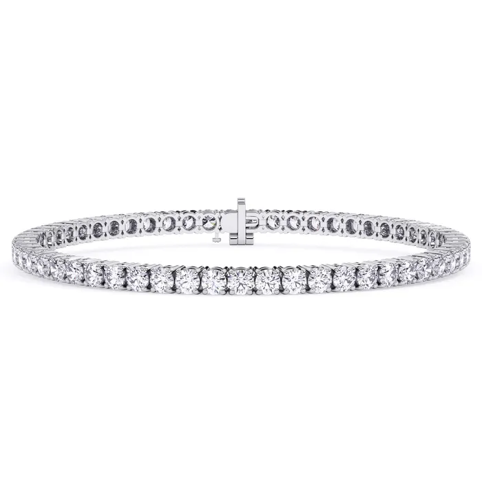 Bracelets deBebians 6 Carat Lab Grown Diamond Tennis Bracelet