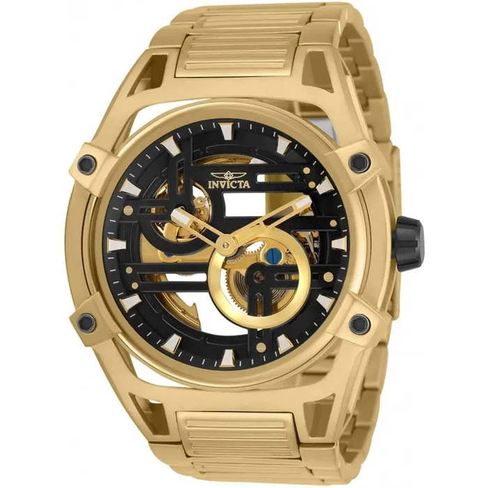 Bracelets Invicta Invicta Mens Automatic Watch Akula Yellow Gold Stainless Steel Bracelet 32356 Bracelets Invicta Invicta Mens Automatic Watch Akula Yellow Gold Stainless Steel Bracelet 32356