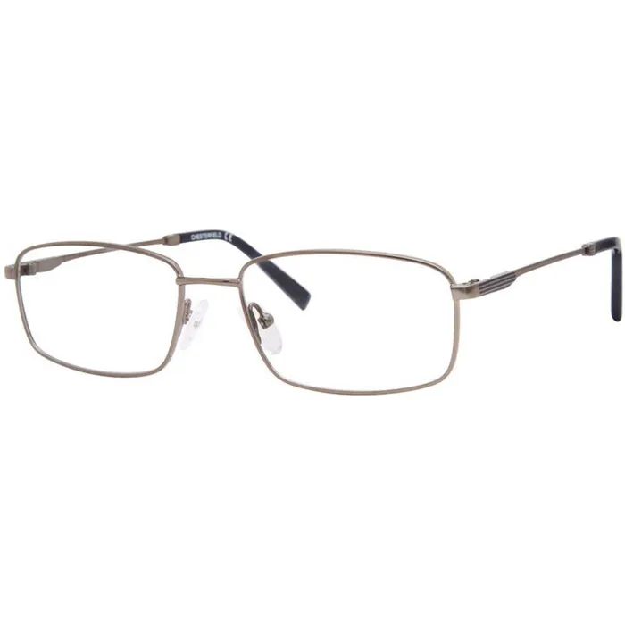 Chesterfield Rings Chesterfield Mens Eyeglasses Silver Metal Rectangular Frame Demo Lens CH 892 0YB7 Chesterfield Rings Chesterfield Mens Eyeglasses Silver Metal Rectangular Frame Demo Lens CH 892 0YB7