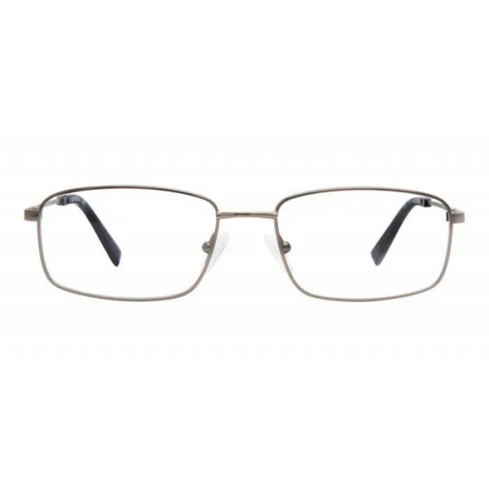 Chesterfield Rings Chesterfield Mens Eyeglasses Silver Metal Rectangular Frame Demo Lens CH 892 0YB7
