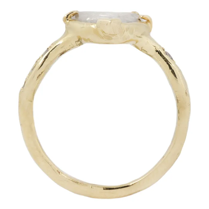 Communion By Joy Rings Star Pyramid Rustic Diamond Ring